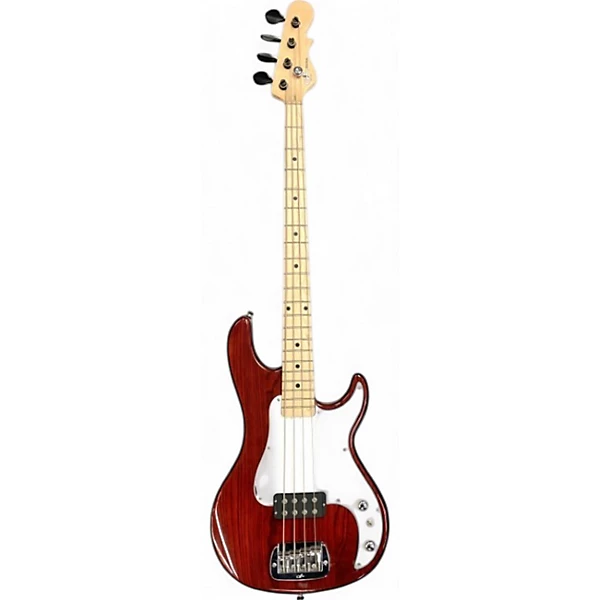 Used G&L KILOTIN Red GRAIN Electric Bass Guitar