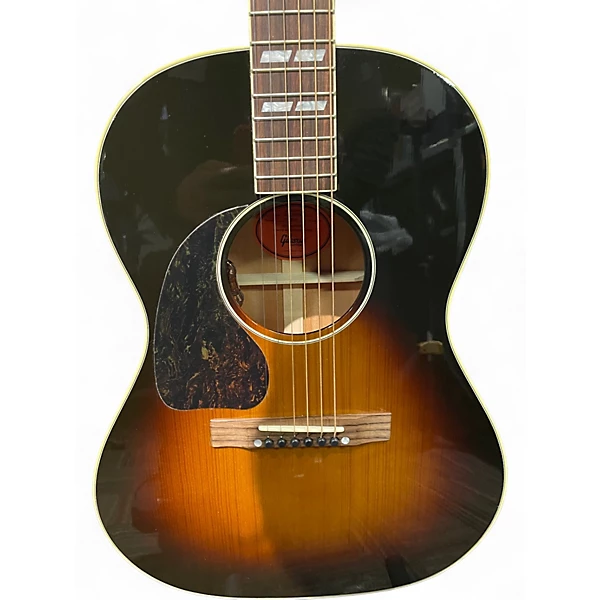Used Gibson LG2 WESTERN LEFT HANDED Vintage Sunburst Acoustic Guitar 6 Used Gibson LG2 WESTERN LEFT HANDED Vintage Sunburst Acoustic Guitar