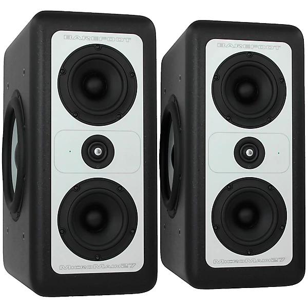 Barefoot Sound MicroMain27 10 3.5-Way Active Studio Monitor Pair