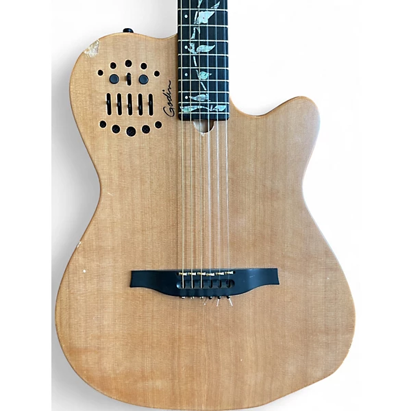 Used Godin Multiac ACS Slim Natural Acoustic Electric Guitar 4 Used Godin Multiac ACS Slim Natural Acoustic Electric Guitar
