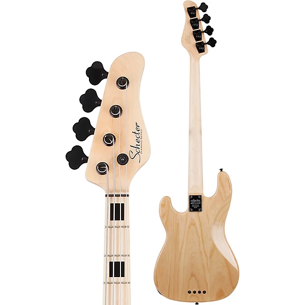 Schecter Guitar Research Justin Beck V Ani 4-string electric bass Gloss Natural 8 Schecter Guitar Research Justin Beck V Ani 4-string electric bass Gloss Natural