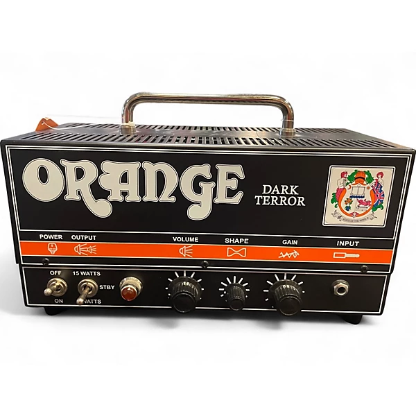 Used Orange Amplifiers DA15H Dark Terror 15W Tube Guitar Amp Head