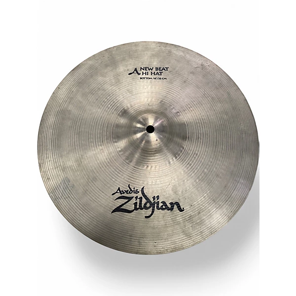 Used Zildjian 14in New Beat Hi Hat Bottom Cymbal