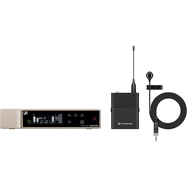 Sennheiser EW-D Evolution Wireless Digital System With ME 4 Cardioid Lavalier Microphone Q1-6