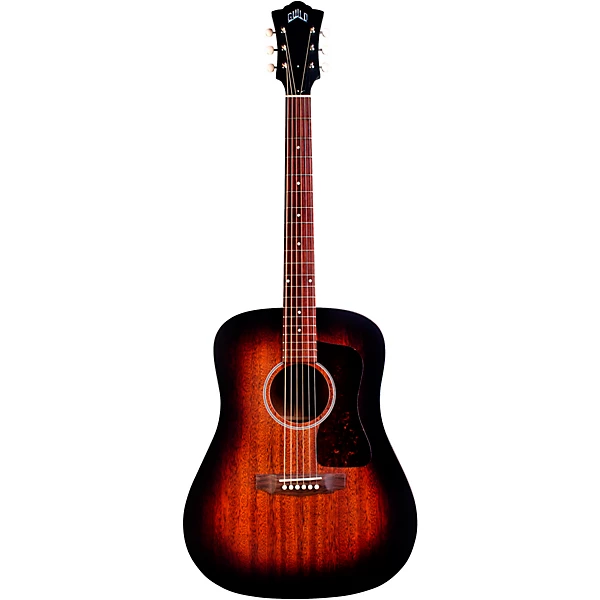 Guild D-20 Dreadnought Acoustic Guitar Vintage Sunburst 6 Guild D-20 Dreadnought Acoustic Guitar Vintage Sunburst
