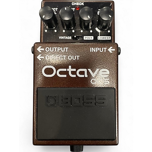 Used BOSS OC-5 OCTAVE Effect Pedal