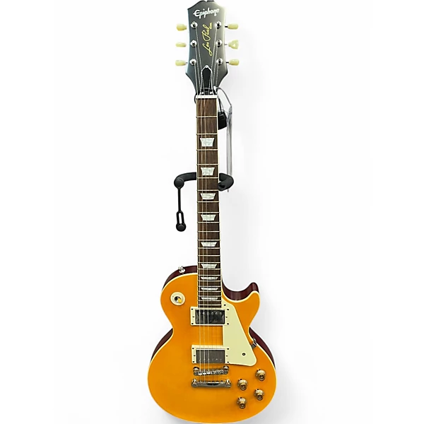 Used Epiphone 1959 Reissue Les Paul Standard Lemonburst Solid Body Electric Guitar