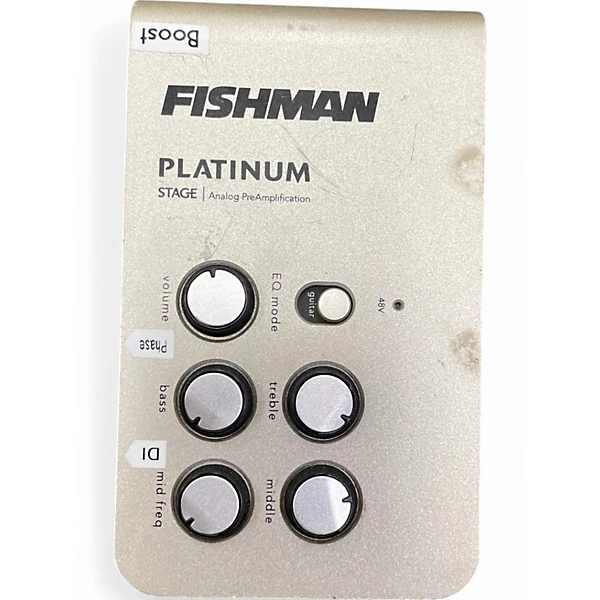 Used Fishman platinum acoustic analog preamp Pedal