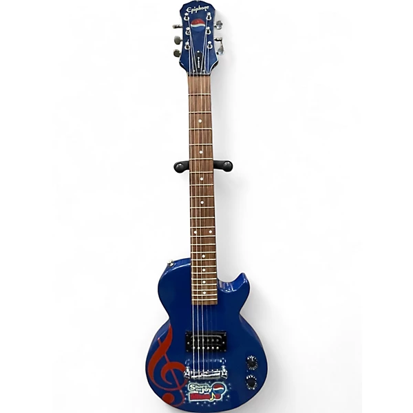 Used Epiphone SHARE THE JOY PEPSI BLUE Solid Body Electric Guitar