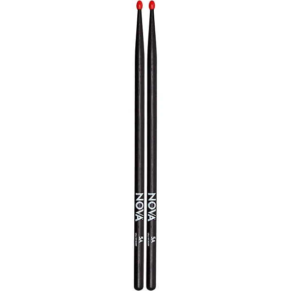 Nova Black Drum Sticks 5AN