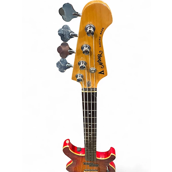 Used 1980s Arbor PJ 2 Color Sunburst Electric Bass Guitar 6 Used 1980s Arbor PJ 2 Color Sunburst Electric Bass Guitar