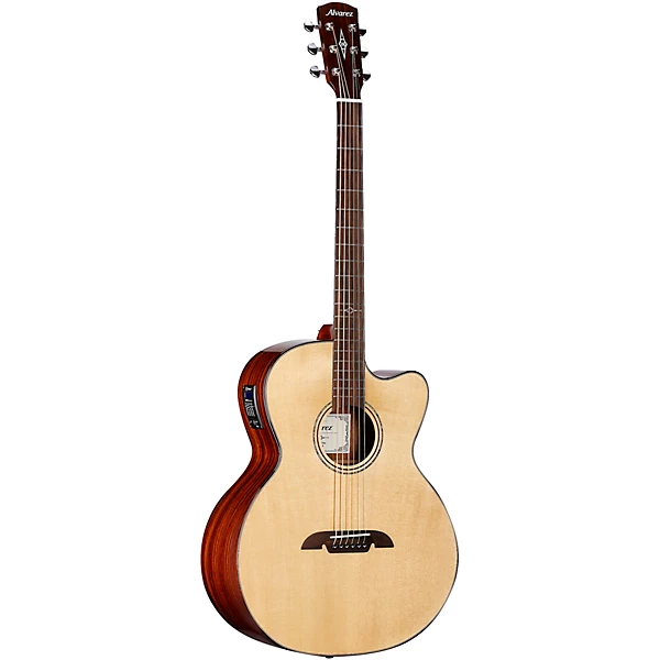 Alvarez ABT710 Elite Baritone Acoustic-Electric Guitar Natural 6 Alvarez ABT710 Elite Baritone Acoustic-Electric Guitar Natural