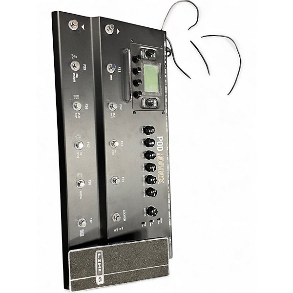 Used Line 6 Pod HD500X Amp Modeler Effect Processor