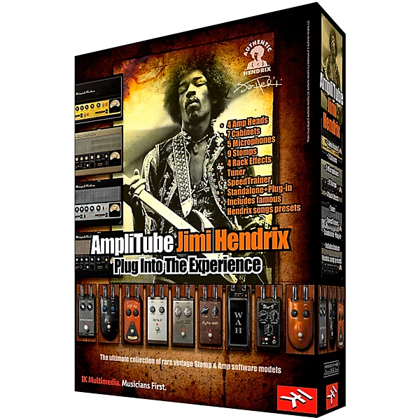 IK Multimedia AmpliTube Jimi Hendrix Software Suite - Anniversary Collection 4 IK Multimedia AmpliTube Jimi Hendrix Software Suite - Anniversary Collection