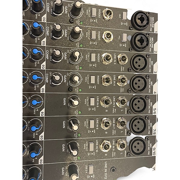 Used Mackie PROFX12 Unpowered Mixer 4 Used Mackie PROFX12 Unpowered Mixer