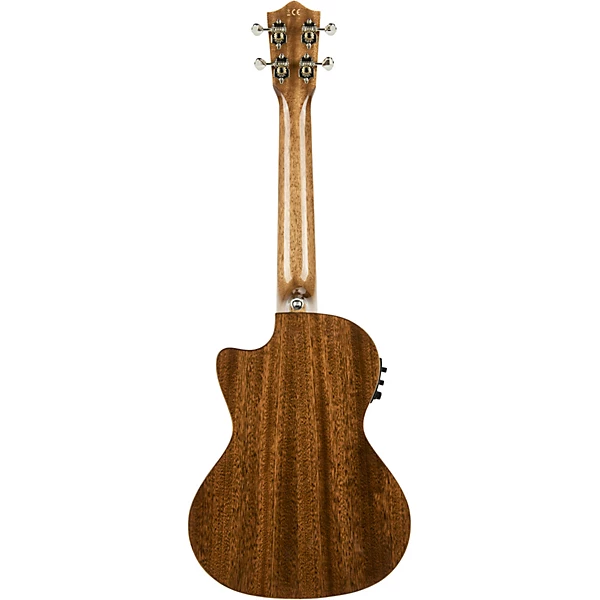 Lanikai MAS-CET All Solid Mahogany Tenor with Kula Preamp Acoustic-Electric Ukulele Mahogany 4 Lanikai MAS-CET All Solid Mahogany Tenor with Kula Preamp Acoustic-Electric Ukulele Mahogany