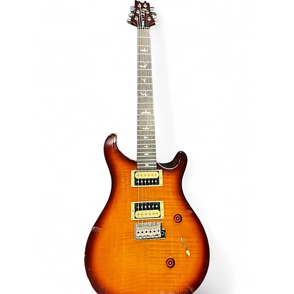 Used PRS SE Custom 24 SUN Solid Body Electric Guitar