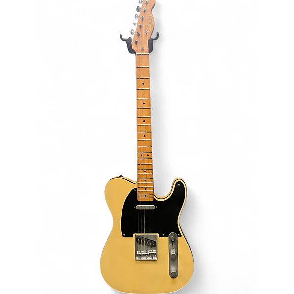 Used Squier 0th Anniversary Telecaster Blonde Solid Body Electric Guitar