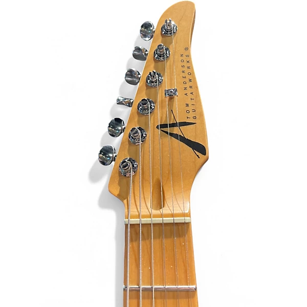 Used 2012 Tom Anderson Hollow T Classic Contoured Butterscotch Hollow Body Electric Guitar 6 Used 2012 Tom Anderson Hollow T Classic Contoured Butterscotch Hollow Body Electric Guitar