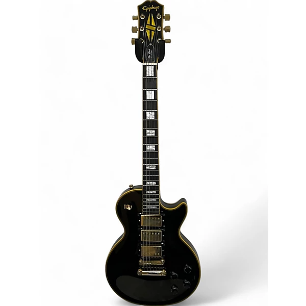 Used Epiphone CUSTOM Black Beauty Solid Body Electric Guitar