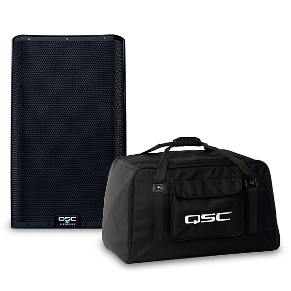 QSC K12.2 Powered 12 2-Way Loudspeaker With QSC Tote Bag