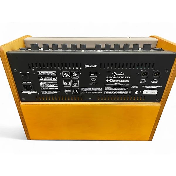 Used Fender acoustic 100 Acoustic Guitar Combo Amp 6 Used Fender acoustic 100 Acoustic Guitar Combo Amp