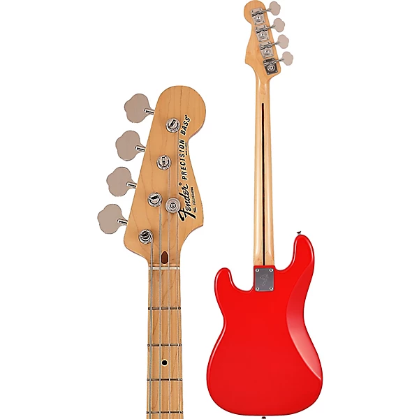 Fender Made in Japan Limited International Color Precision Bass Guitar Morocco Red 8 Fender Made in Japan Limited International Color Precision Bass Guitar Morocco Red
