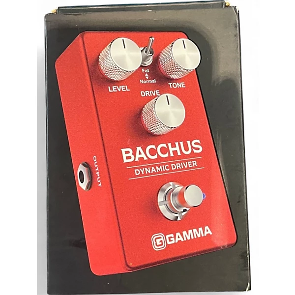 Used GAMMA BACCHUS Dynamic Driver Effect Pedal 4 Used GAMMA BACCHUS Dynamic Driver Effect Pedal
