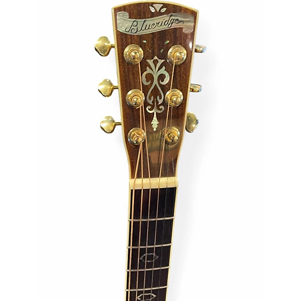 Used Blue Ridge BR-70 Natural Acoustic Electric Guitar 4 Used Blue Ridge BR-70 Natural Acoustic Electric Guitar