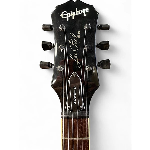 Used Epiphone Les Paul Classic Limited Edition Quilt Blue Burst Solid Body Electric Guitar 6 Used Epiphone Les Paul Classic Limited Edition Quilt Blue Burst Solid Body Electric Guitar