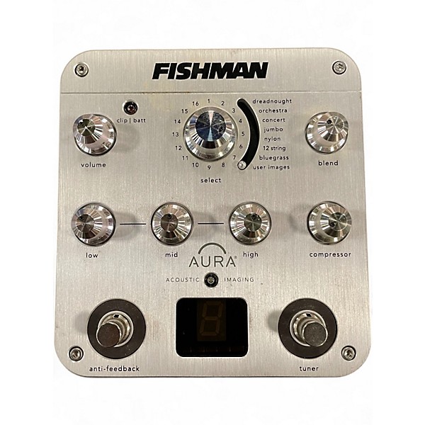 Used Fishman Aura Spectrum DI Imaging Guitar Preamp