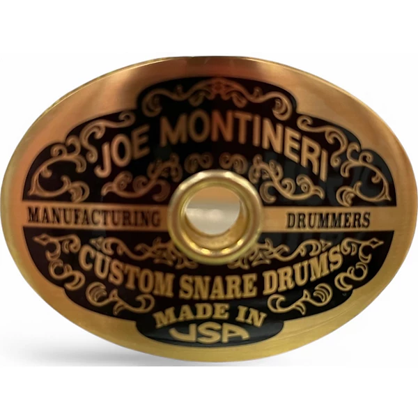 Used Joe Montineri 12X5 SNARE DRUM METALLIC LIME Drum 4 Used Joe Montineri 12X5 SNARE DRUM METALLIC LIME Drum