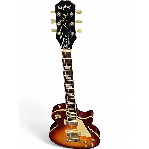 Used Epiphone Les Paul Standard 1950s Heritage Cherry Sunburst Solid Body Electric Guitar