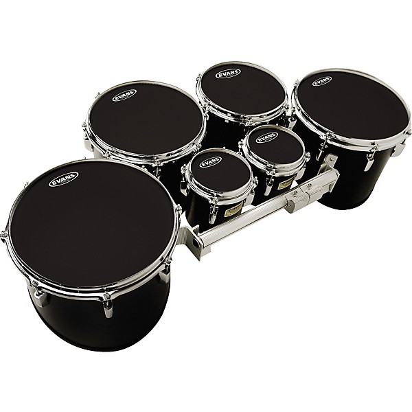 EVANS MX Black Tenor Head Black 12 in.