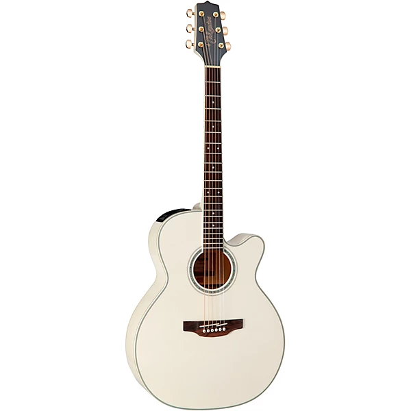 Takamine GN37CE NEX Acoustic-Electric Guitar Pearl White 6 Takamine GN37CE NEX Acoustic-Electric Guitar Pearl White