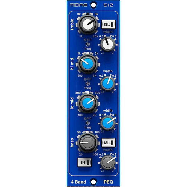 Midas 512 V2 500 Series Parametric EQ