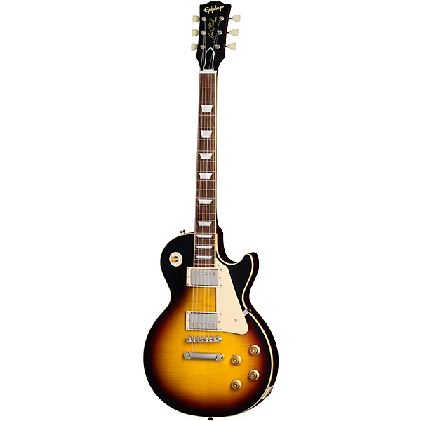 Epiphone Inspired by Gibson Custom 1959 Les Paul Standard Electric Guitar Tobacco Burst 6 Epiphone Inspired by Gibson Custom 1959 Les Paul Standard Electric Guitar Tobacco Burst