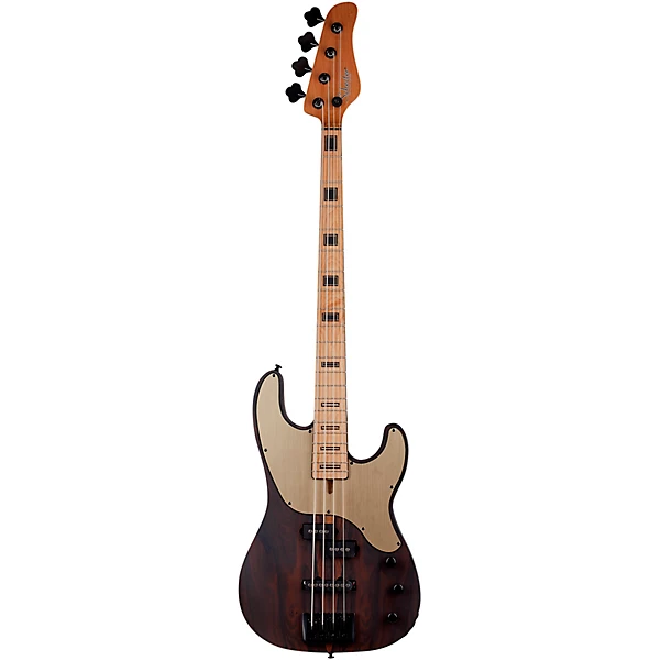 Schecter Guitar Research Model T Exotic Ziricote 4 Electric Bass Natural Satin 6 Schecter Guitar Research Model T Exotic Ziricote 4 Electric Bass Natural Satin