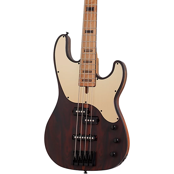Schecter Guitar Research Model T Exotic Ziricote 4 Electric Bass Natural Satin 10 Schecter Guitar Research Model T Exotic Ziricote 4 Electric Bass Natural Satin