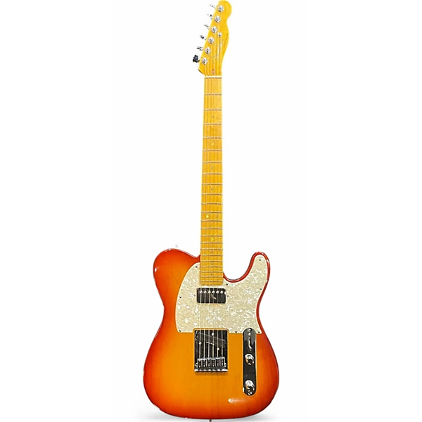 Used Fender American Deluxe Telecaster Sienna Sunburst Solid Body Electric Guitar