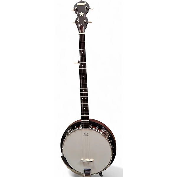 Used Rocky TopMorgan Monroe Rocky Top 24-Bracket 5-String BanjoMorgan Mon RED Banjo