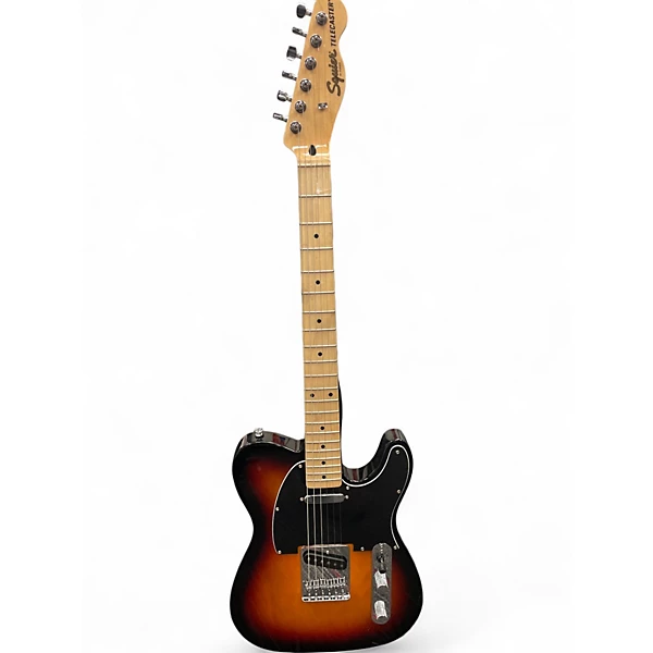 Used Squier Classic Vibe Telecaster 3 Color Sunburst Solid Body Electric Guitar