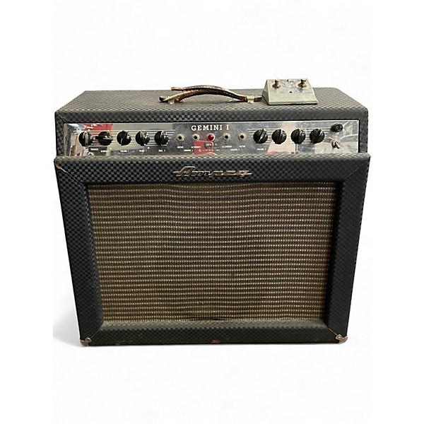 Vintage 1960s Ampeg GEMINI 1 Tube Guitar Combo Amp