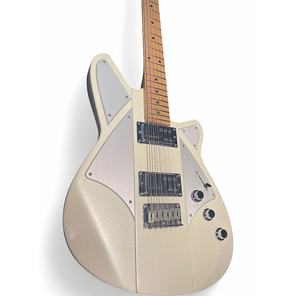 Used Reverend Billy Corgan Signature Pearl White Solid Body Electric Guitar