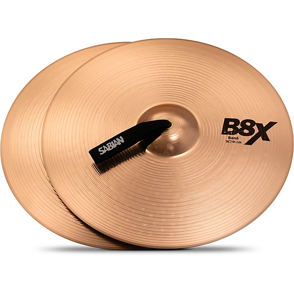 SABIAN B8X Band Cymbals, Pair 16 in.