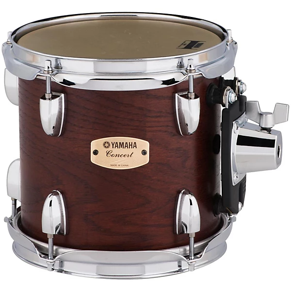 Yamaha Grand Series Double Headed Concert Tom 8 x 8 in. Darkwood stain finish