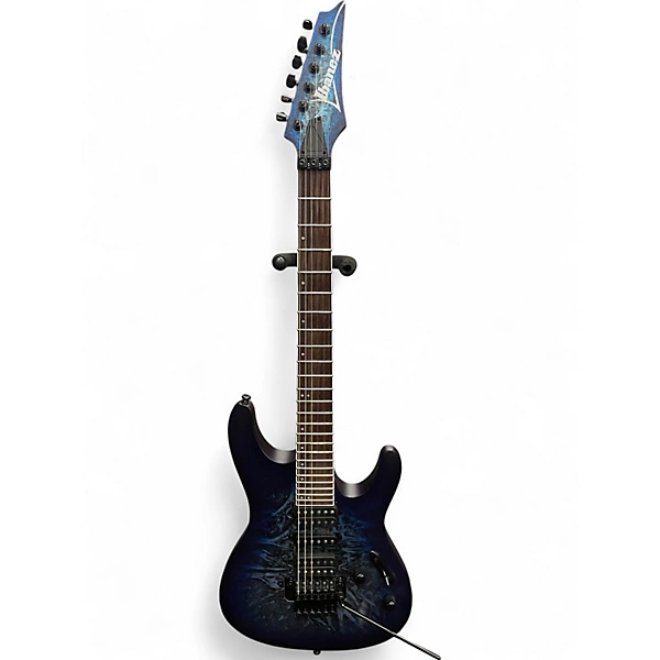 Used Ibanez S770P S Series Blue Solid Body Electric Guitar