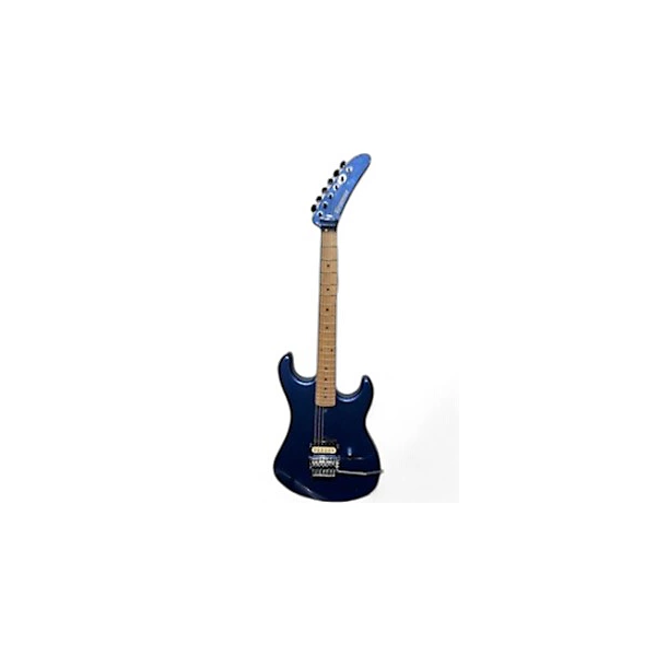 Used 2022 Kramer 1984 Ocean Blue Burst Solid Body Electric Guitar