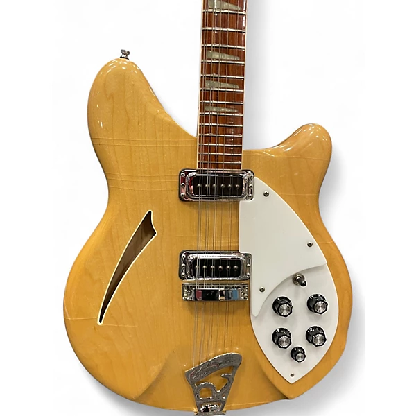 Vintage 1990 Rickenbacker 360/12 Mapleglo Hollow Body Electric Guitar 4 Vintage 1990 Rickenbacker 360/12 Mapleglo Hollow Body Electric Guitar