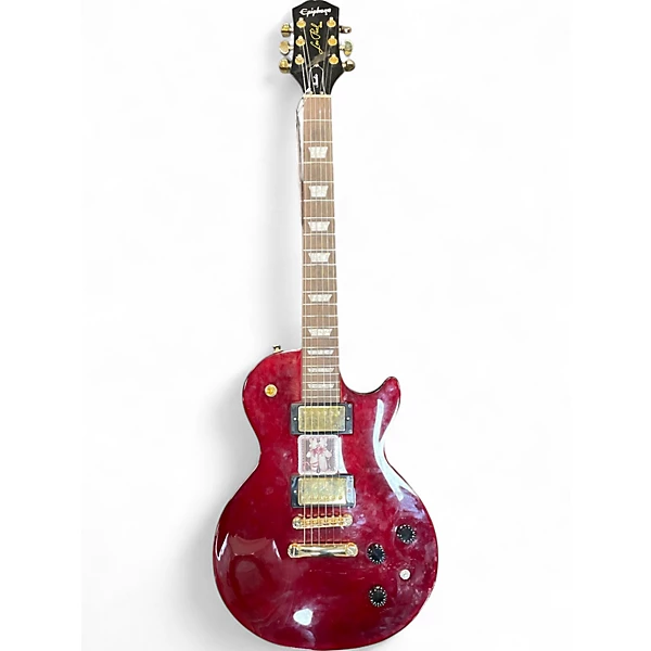 Used Epiphone Les Paul Studio Dark Cherry Solid Body Electric Guitar